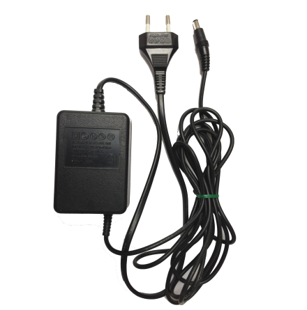 NES/SNES AC Adapter / Strömkabel (Svart kontakt)