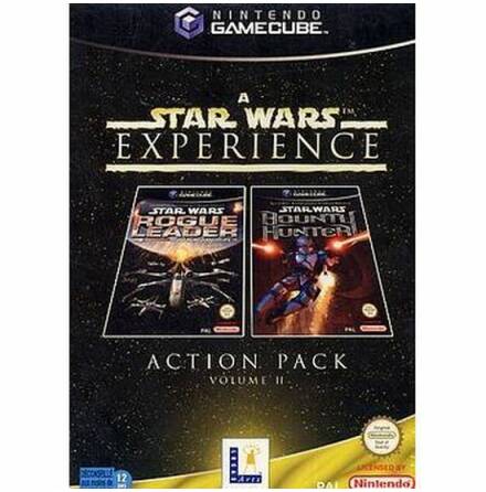 A Star Wars Experience Action Pack volume II: Rogue Leader + Bounty Hunter (FR) - Nintendo Gamecube - PAL/EUR/UKV - Complete (CIB)