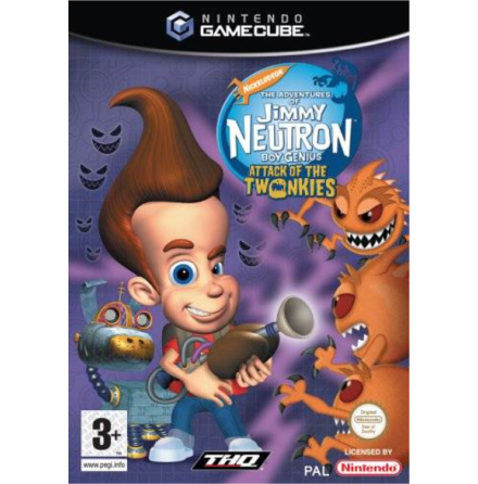 The Adventures of Jimmy Neutron Boy Genius: Attack of the Twonkies - Nintendo Gamecube - PAL/EUR/UKV - Complete (CIB)