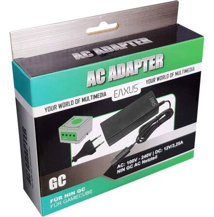 AC Adapter Gamecube Eaxus New - Nintendo Gamecube - PAL/EUR/UKV