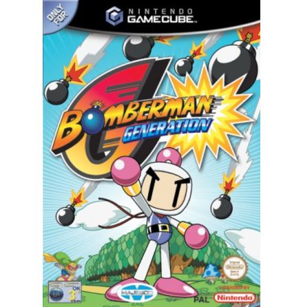 Bomberman Generation - Nintendo Gamecube - PAL/EUR/SWD (SE/DK Manual) - Complete (CIB)