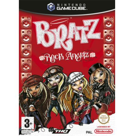 Bratz Rock Angels - Nintendo Gamecube - PAL/EUR/SWD (SE/DK Manual) - Complete (CIB)