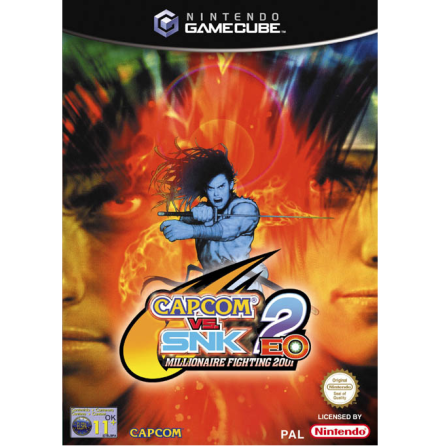 Capcom VS SNK 2 EO - Nintendo Gamecube - PAL/EUR/UKV - Complete (CIB)