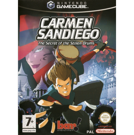 Carmen Sandiego: The Secret of the Stolen Drums - Nintendo Gamecube - PAL/EUR/UKV - Complete (CIB)