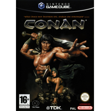 Conan - Nintendo Gamecube - PAL/EUR/SWD (SE/DK Manual) - Complete (CIB)