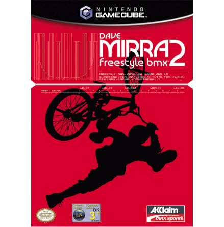 Dave Mirra Freestyle BMX 2 - Nintendo Gamecube - PAL/EUR/UKV - Complete (CIB)