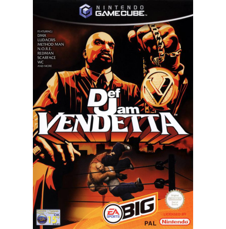 Def Jam Vendetta - Nintendo Gamecube - PAL/EUR/SWD (SE/DK Manual) - Complete (CIB)