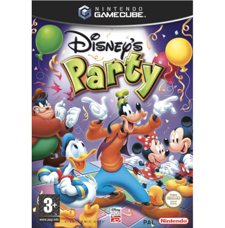 Disney's Party - Nintendo Gamecube - PAL/EUR/SWD (SE/DK Manual) - Complete (CIB)