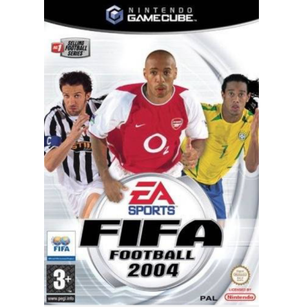 FIFA Football 2004 - Nintendo Gamecube - PAL/EUR/SWD (SE/DK Manual) - Complete (CIB)