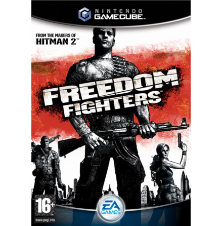 Freedom Fighters - Nintendo Gamecube - PAL/EUR/SWD (SE/DK Manual) - Complete (CIB)