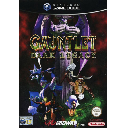 Gauntlet: Dark Legacy - Nintendo Gamecube - PAL/EUR/SWD (SE/DK Manual) - Complete (CIB)
